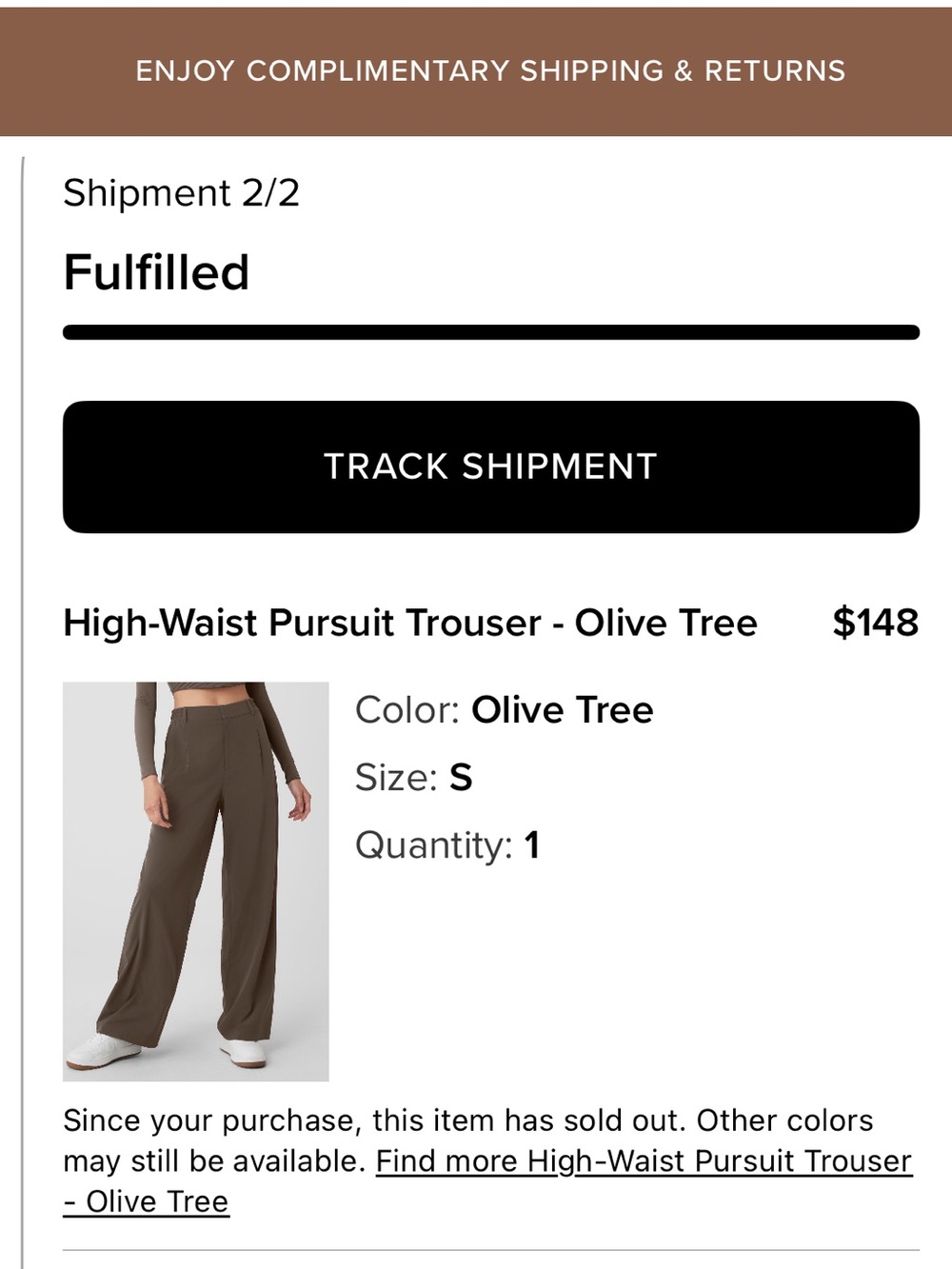 Alo yoga pursuit trouser - Picture 7 of 9